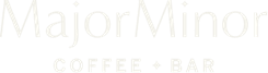 MajorMinor Coffee Bar Logo